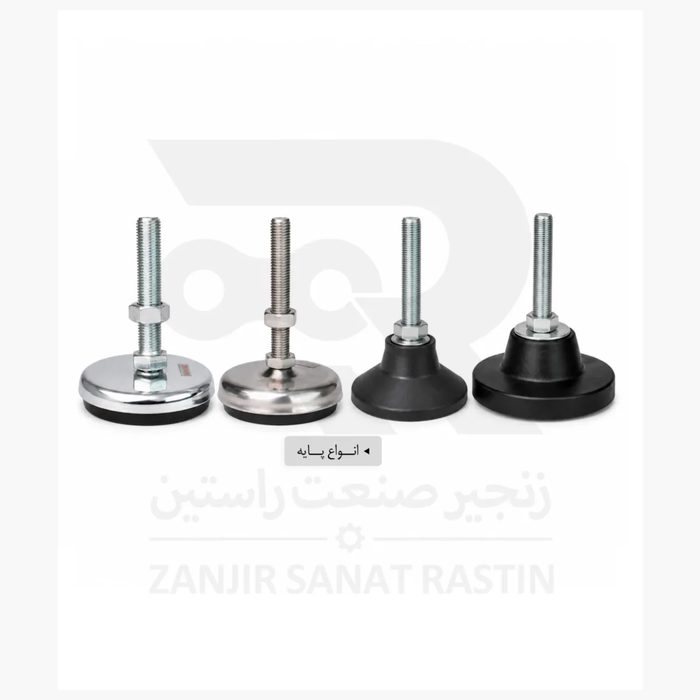پایه ضربه گیر استیل گرد